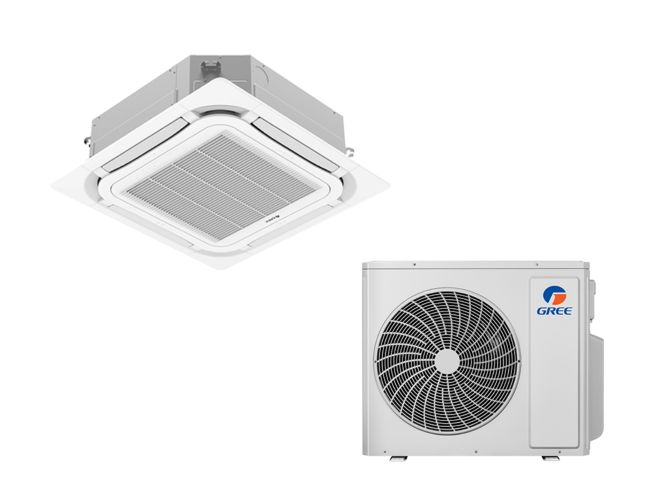 Free Match Outdoor Air-Con Unit + Air Discharge Ceiling Cassette