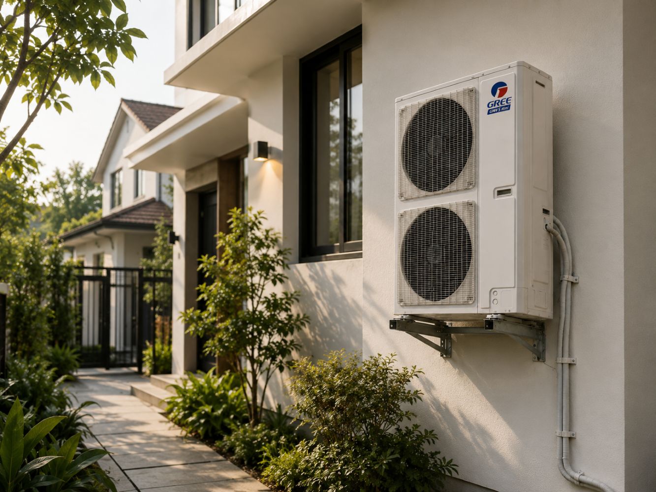 GMV Mini- Compact and Powerful Outdoor Inverter Unit: Best Use for
