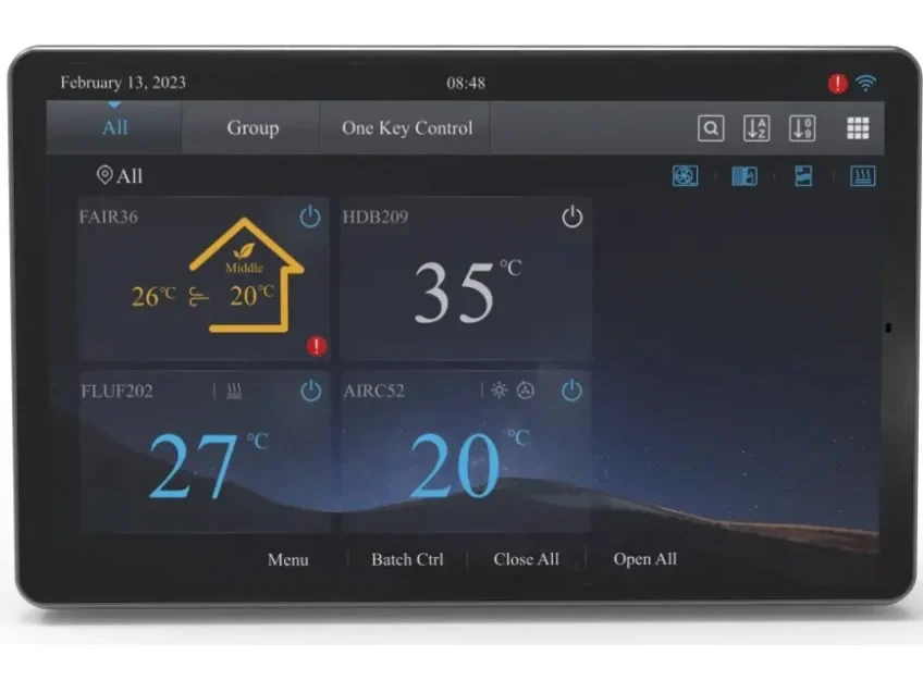 Touchscreen Centralised Controller- CE58-001