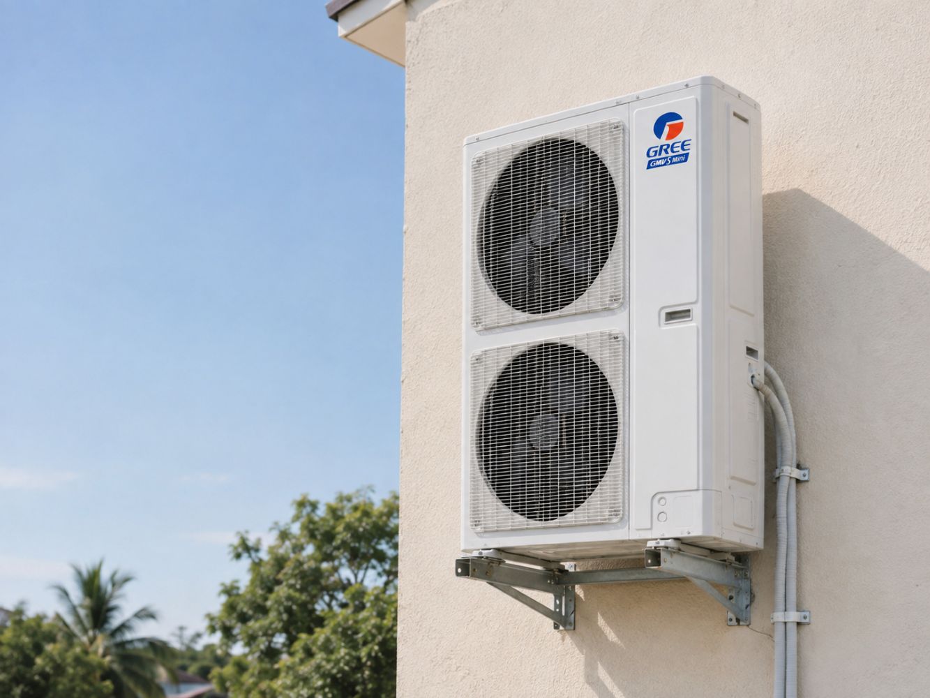 GMV Mini- Compact and Powerful Outdoor Inverter Unit: Compact Design
