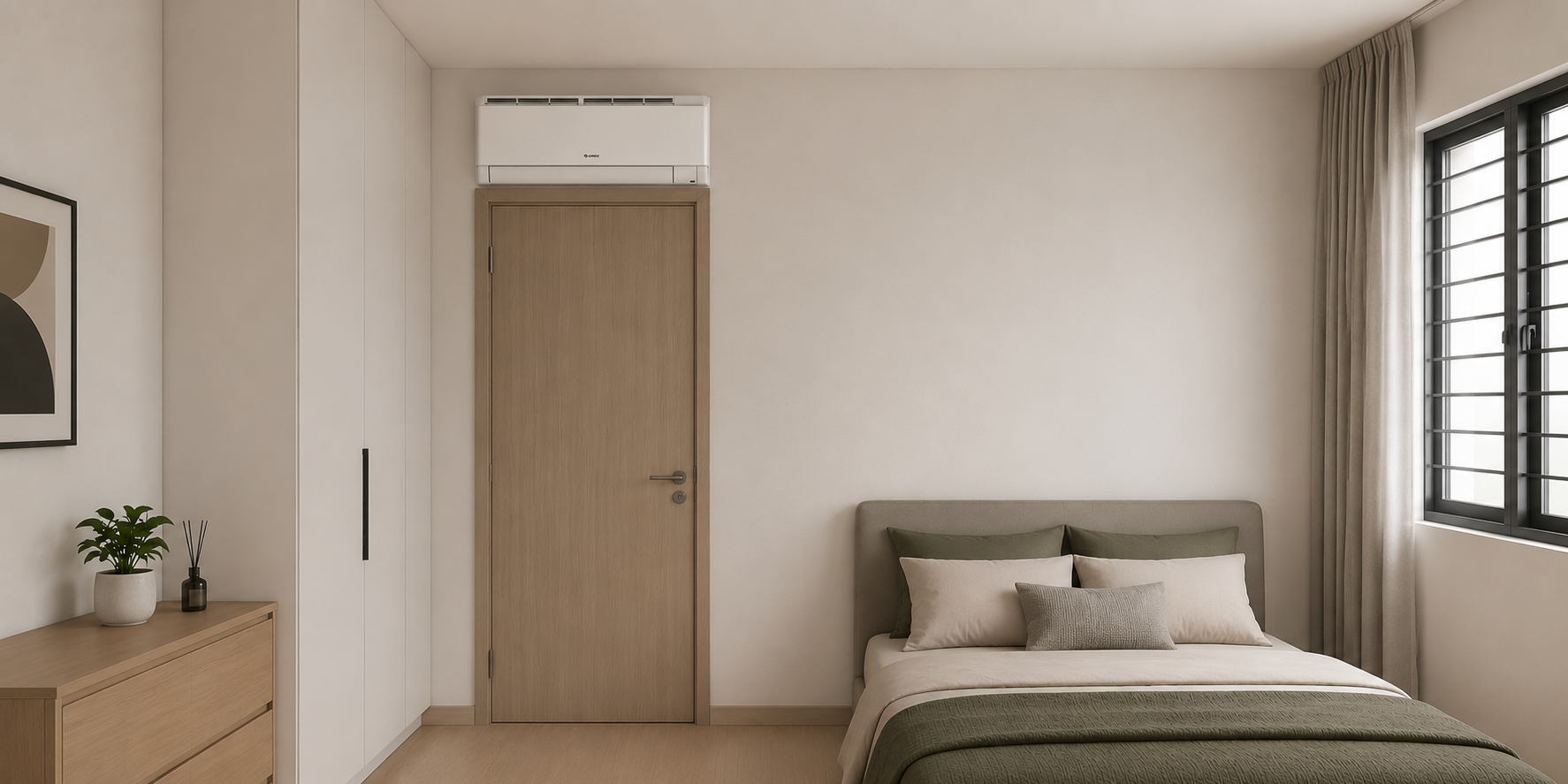 SP Single and Multi Split Inverter- Slim design great for compact room