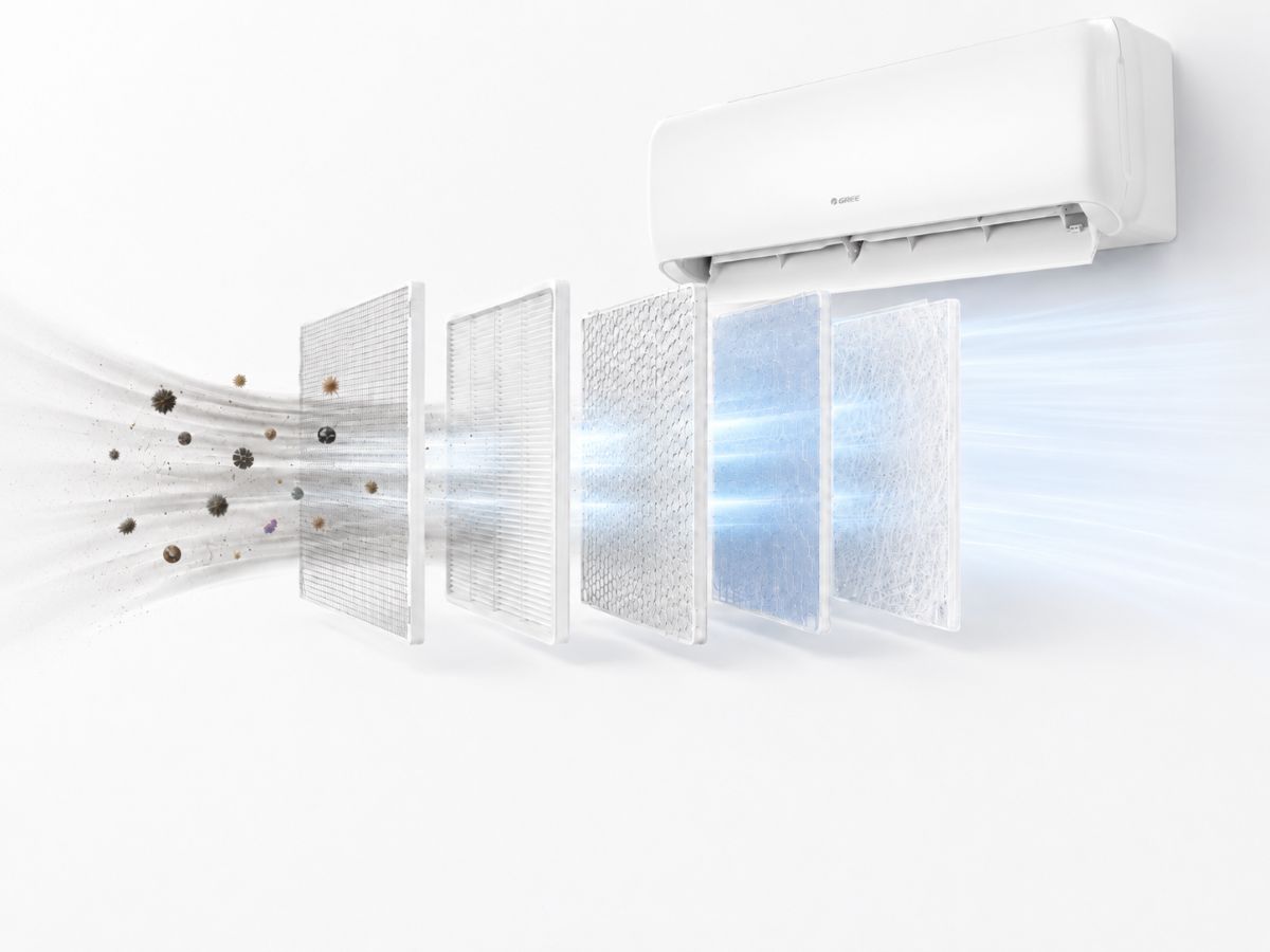 Charmo Breath Cleaner with 5 layers of filtration system for indoor Multi System