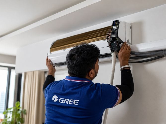 Gree's Professional Installation Team